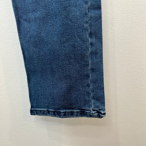 Class Roberto Cavalli Medium Wash Blue Distressed Skinny-Leg Jeans High Rise 32 - Picture 3 of 8